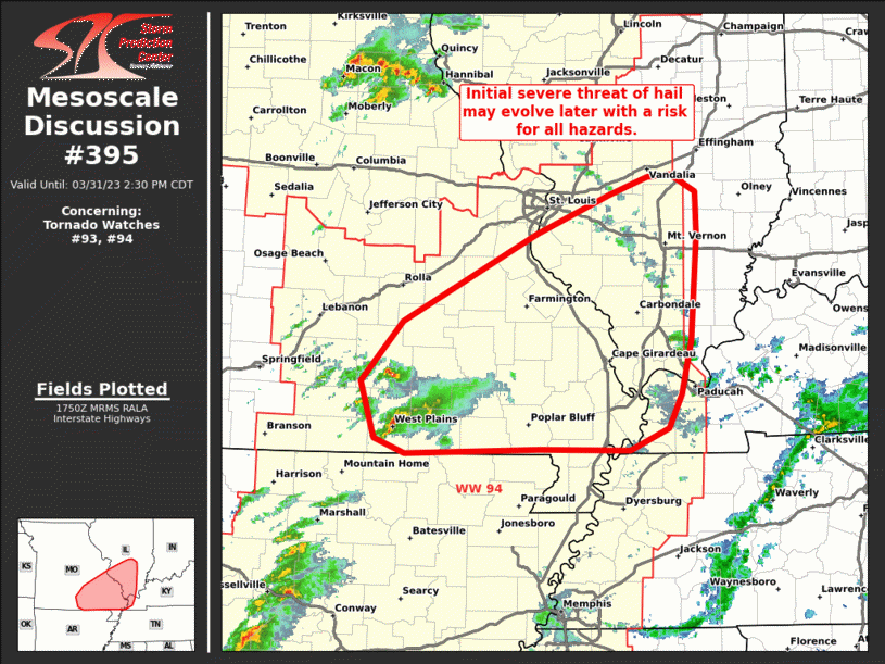 Mesoscale Discussion 395