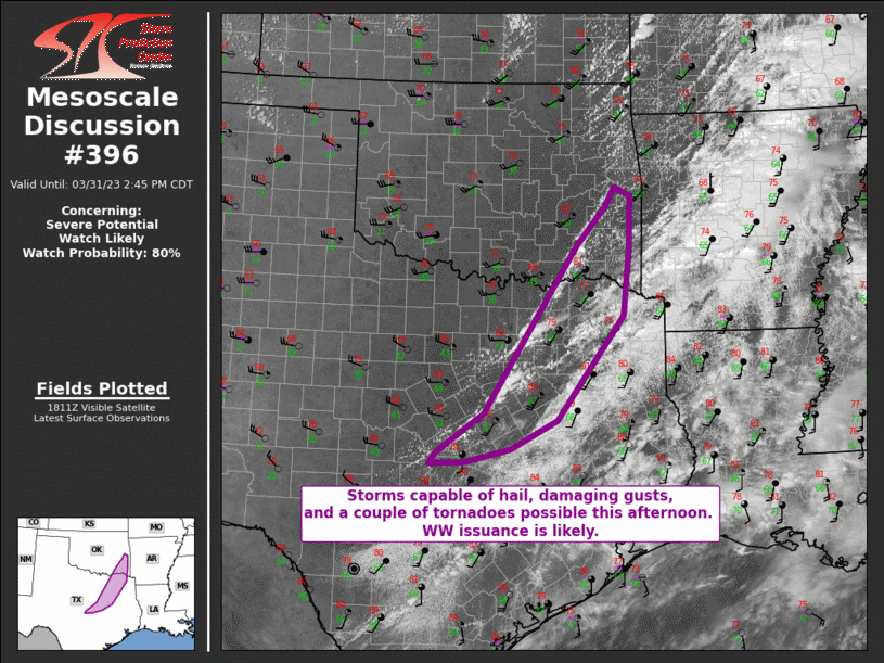 Mesoscale Discussion 396