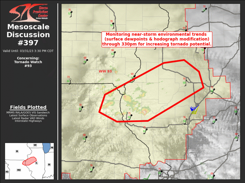 Mesoscale Discussion 397
