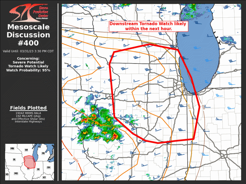 Mesoscale Discussion 400