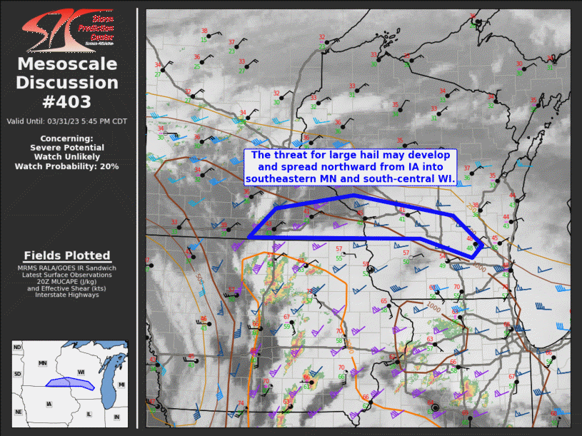 Mesoscale Discussion 403