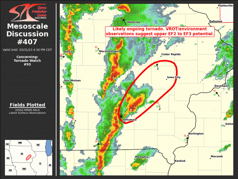 Mesoscale Discussion 407
