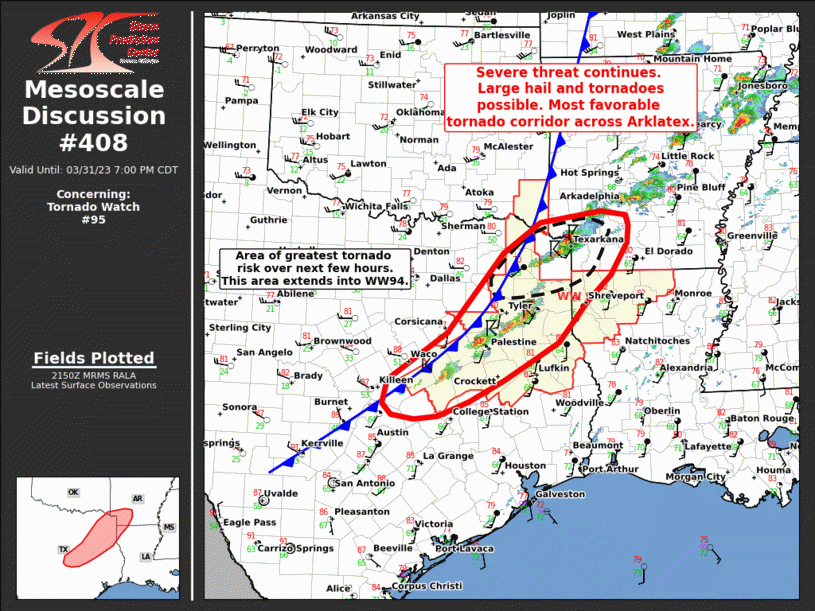 Mesoscale Discussion 408