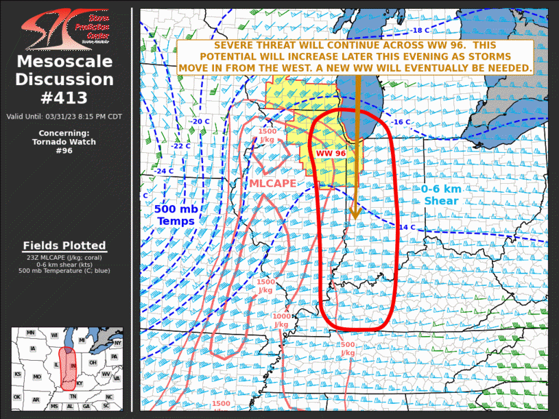 Mesoscale Discussion 413