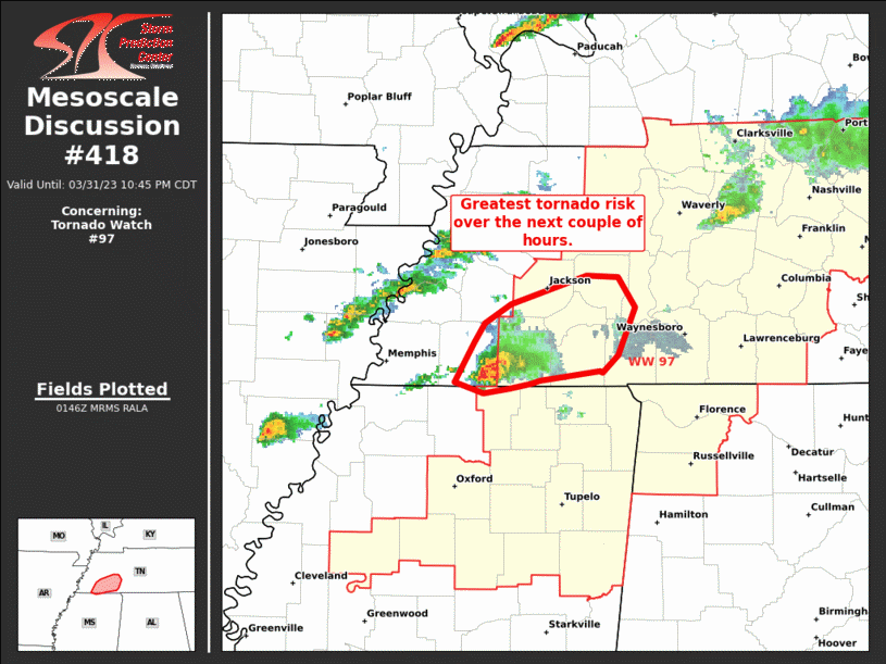 Mesoscale Discussion 418