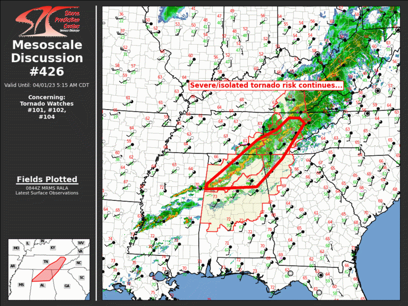 Mesoscale Discussion 426