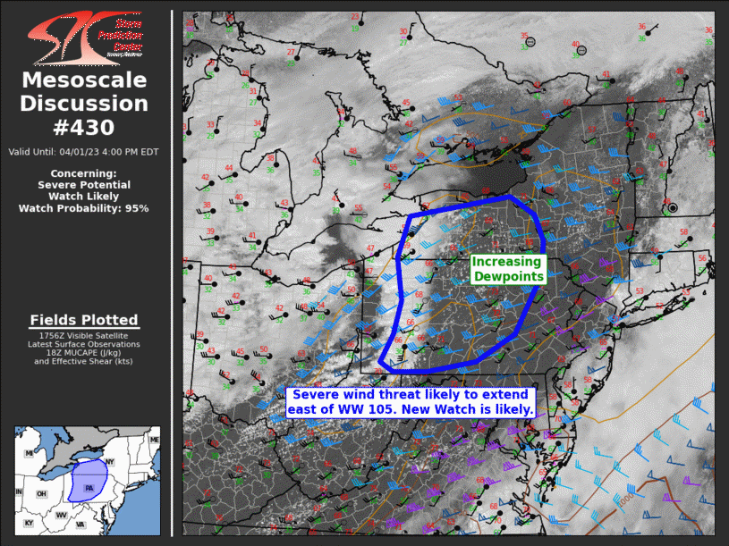 Mesoscale Discussion 430