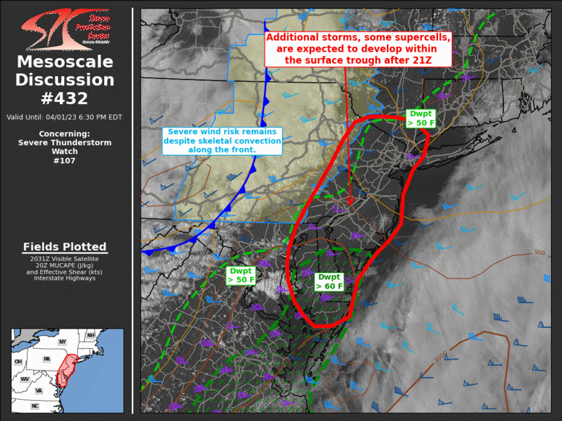 Mesoscale Discussion 432
