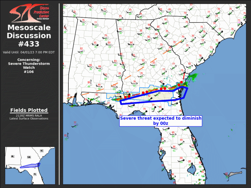 Mesoscale Discussion 433