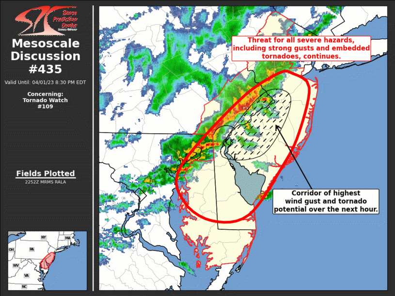 Mesoscale Discussion 435