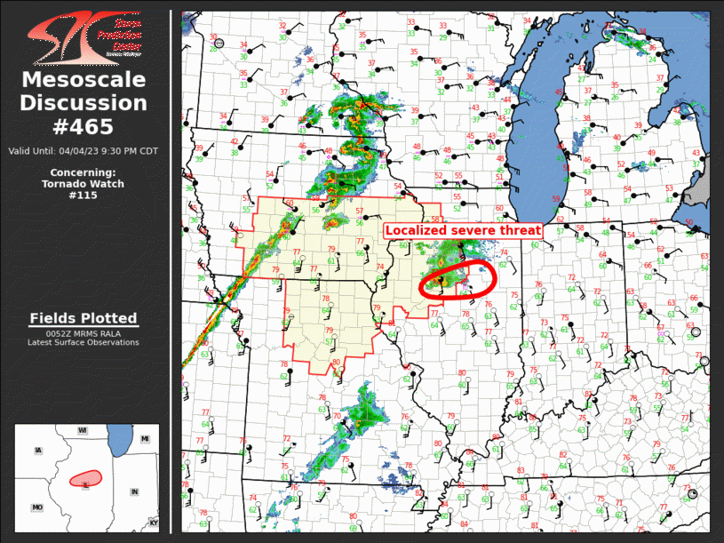 Mesoscale Discussion 465