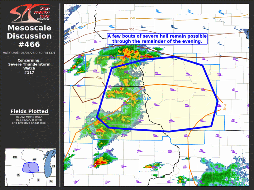 Mesoscale Discussion 466