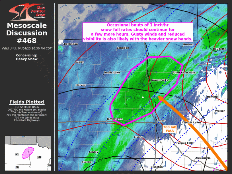 Mesoscale Discussion 468