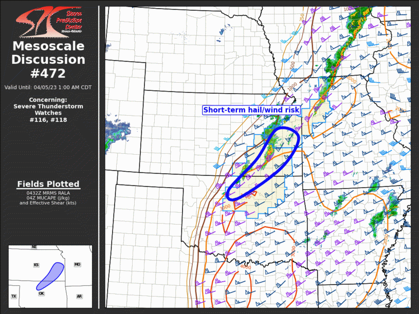 Mesoscale Discussion 472