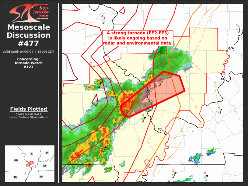 Mesoscale Discussion 477