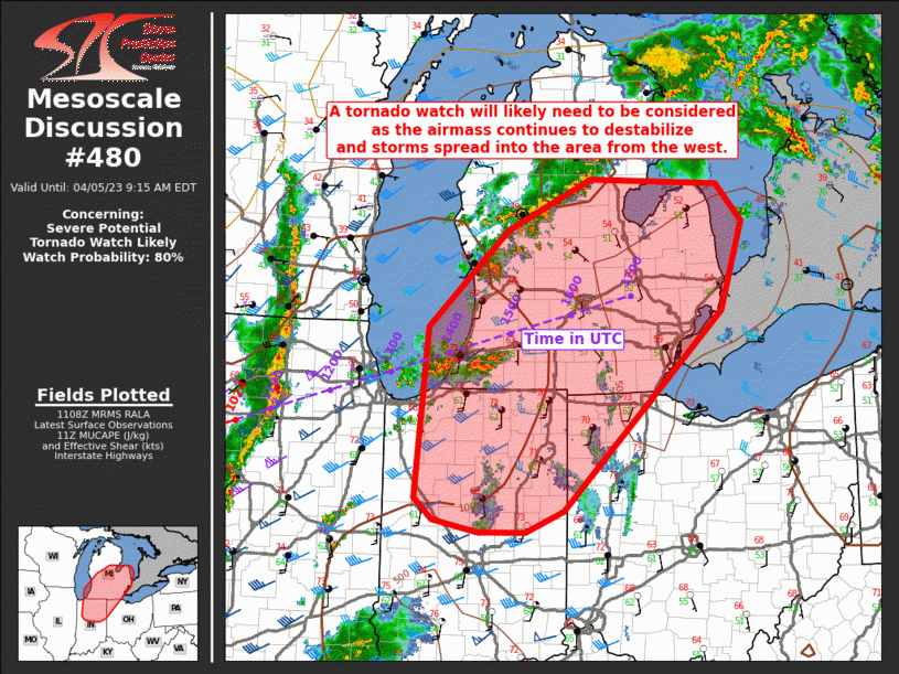Mesoscale Discussion 480