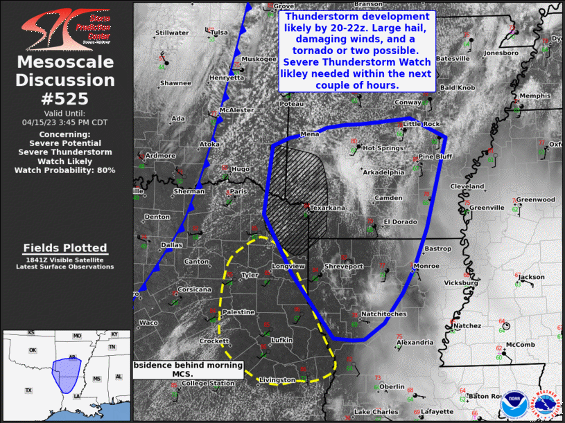 Mesoscale Discussion 525