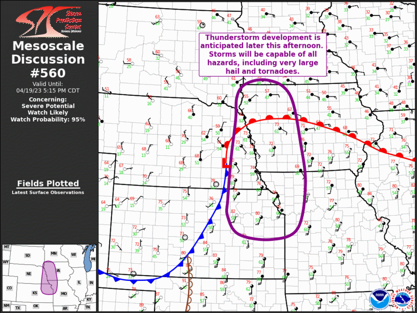 Mesoscale Discussion 560