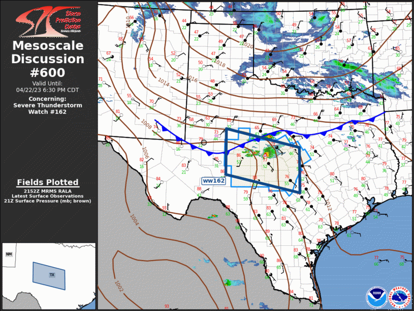Mesoscale Discussion 600