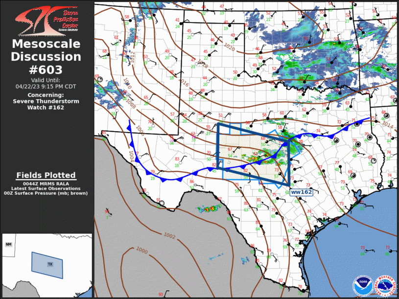 Mesoscale Discussion 603