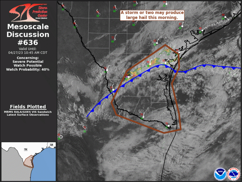 Mesoscale Discussion 636