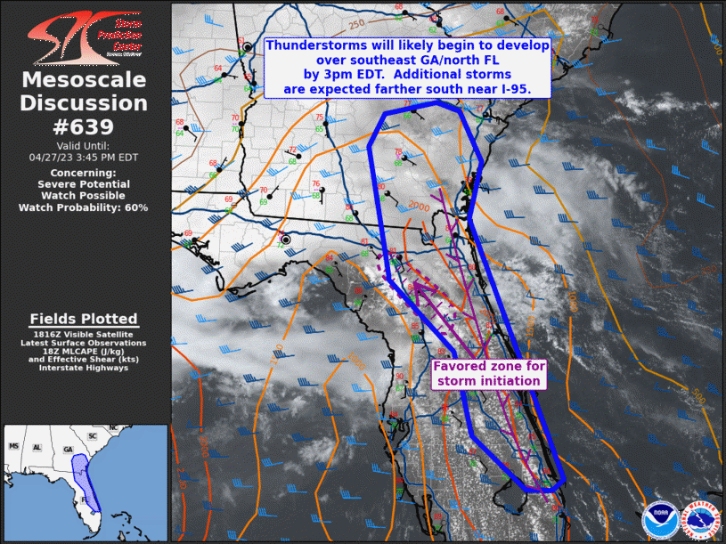Mesoscale Discussion 639