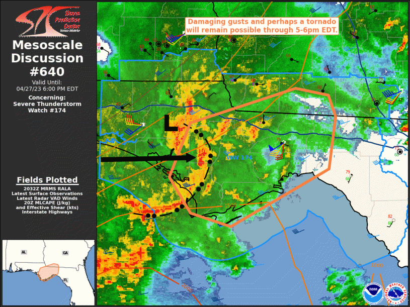 Mesoscale Discussion 640