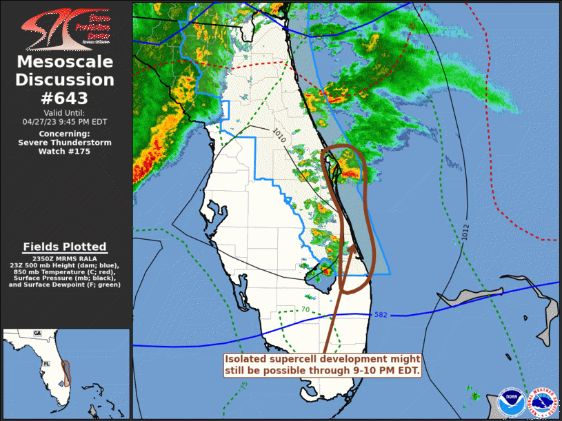 Mesoscale Discussion 643