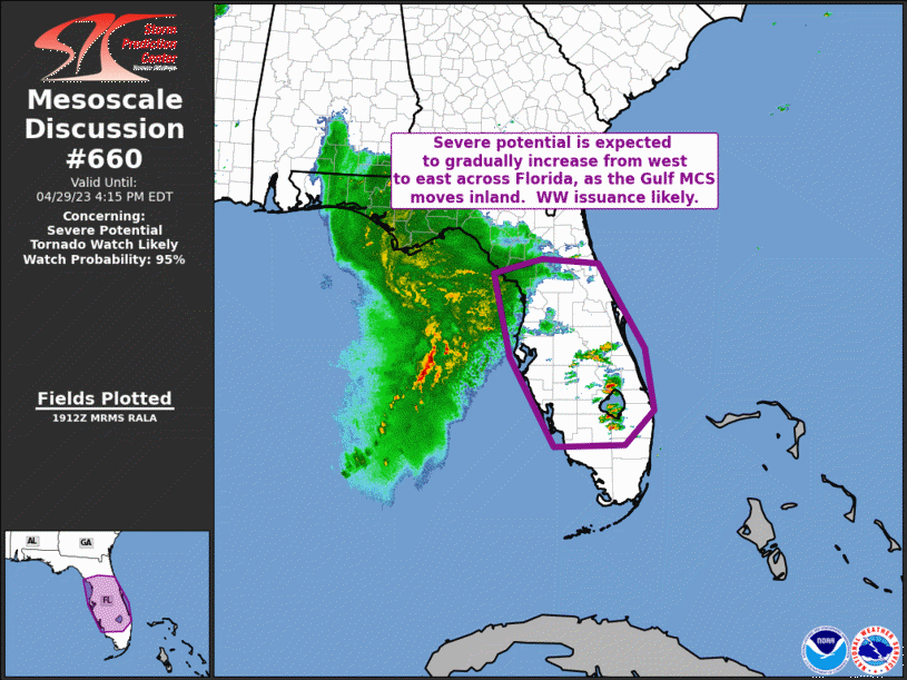 Mesoscale Discussion 660