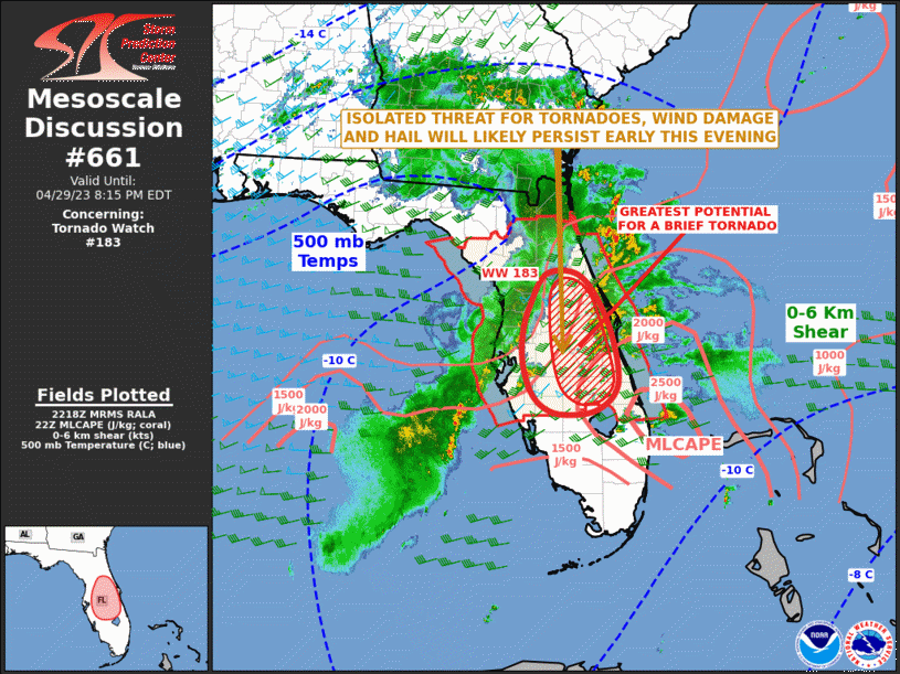 Mesoscale Discussion 661