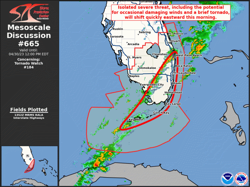Mesoscale Discussion 665