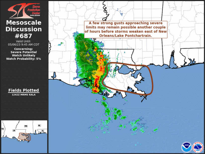 Mesoscale Discussion 687
