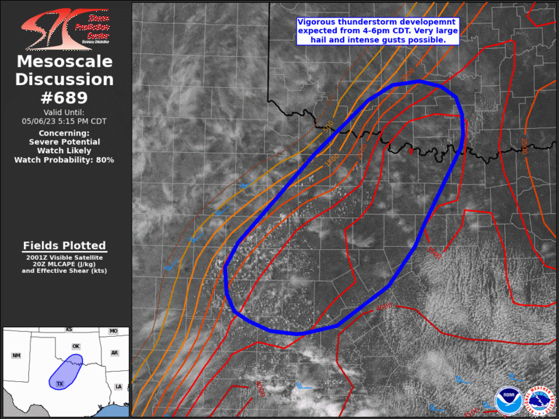 Mesoscale Discussion 689