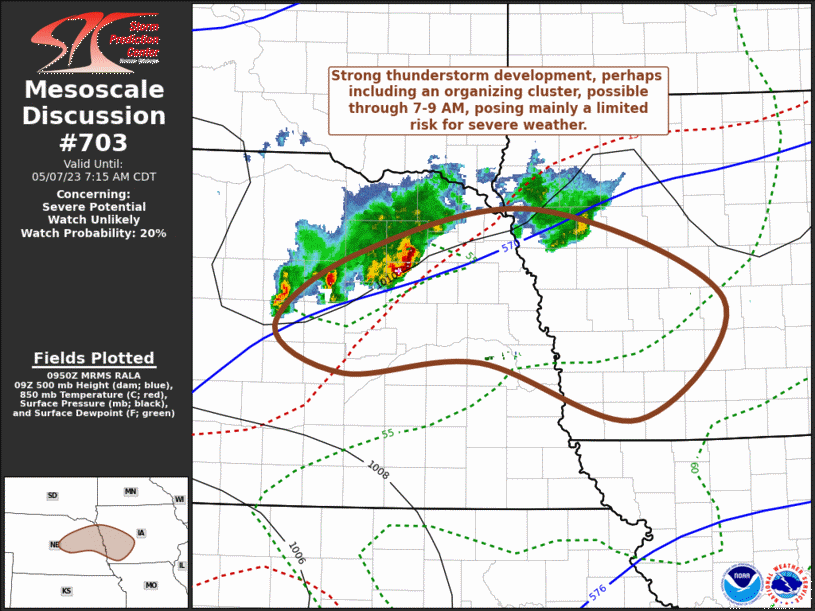 Mesoscale Discussion 703