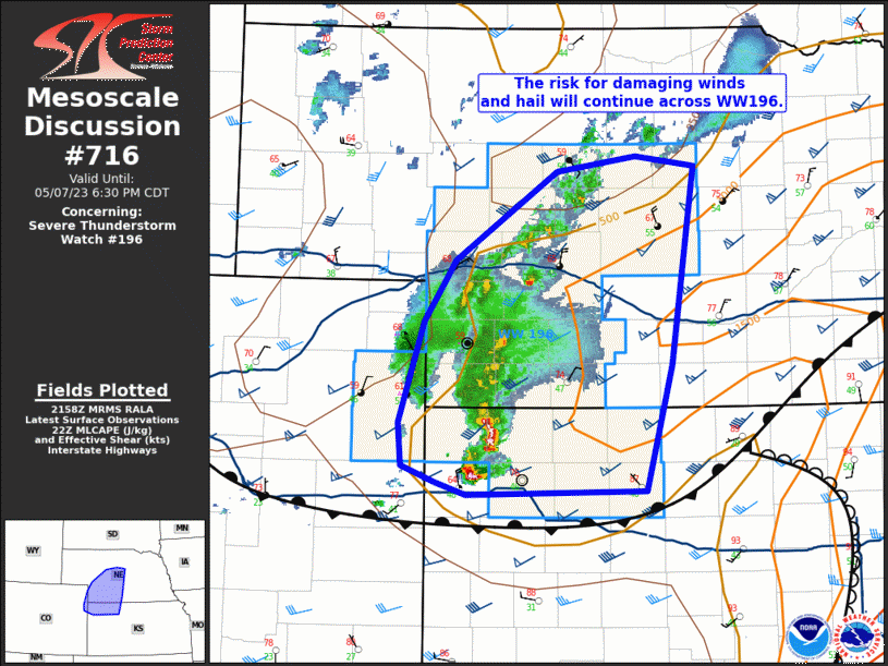 Mesoscale Discussion 716