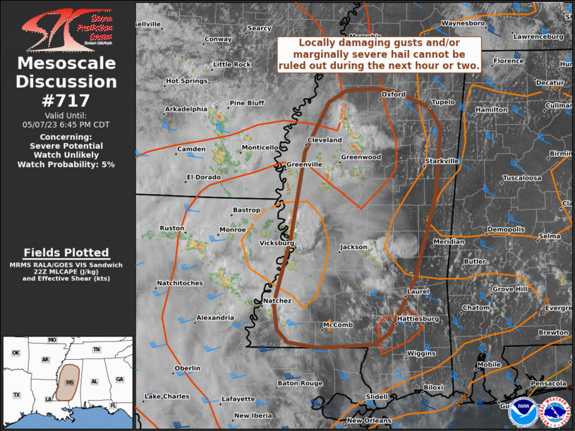 Mesoscale Discussion 717