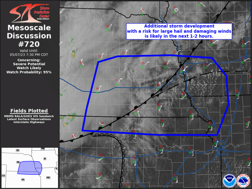 Mesoscale Discussion 720