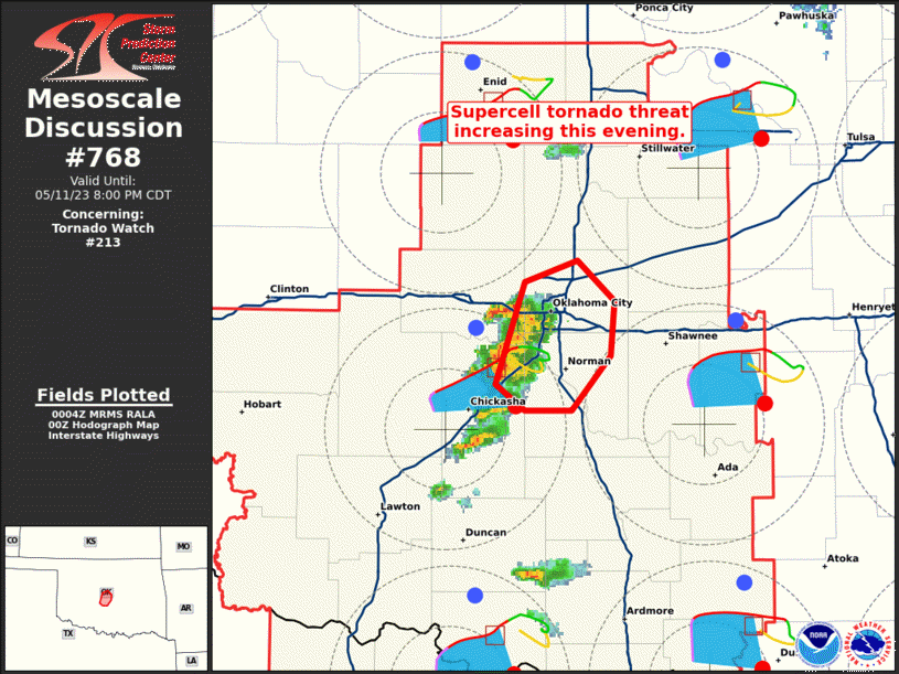Mesoscale Discussion 768