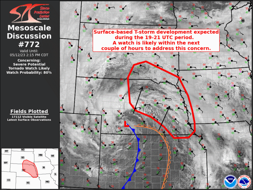 Mesoscale Discussion 772