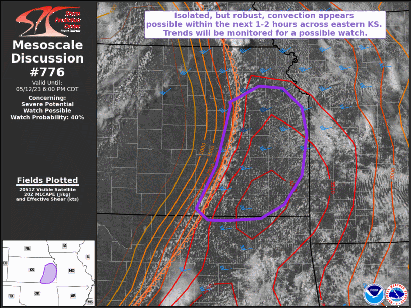 Mesoscale Discussion 776