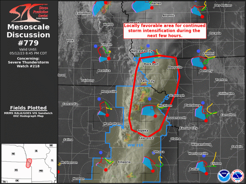 Mesoscale Discussion 779