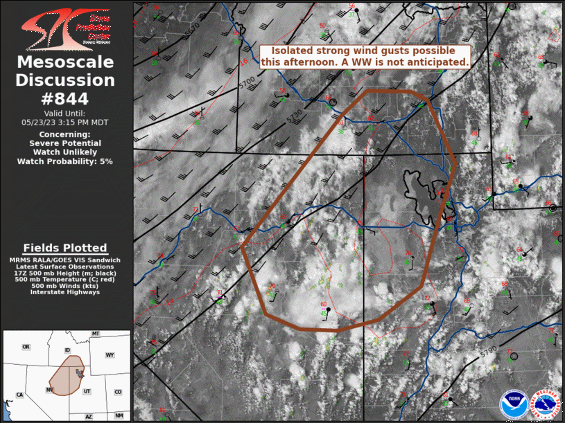 Mesoscale Discussion 844