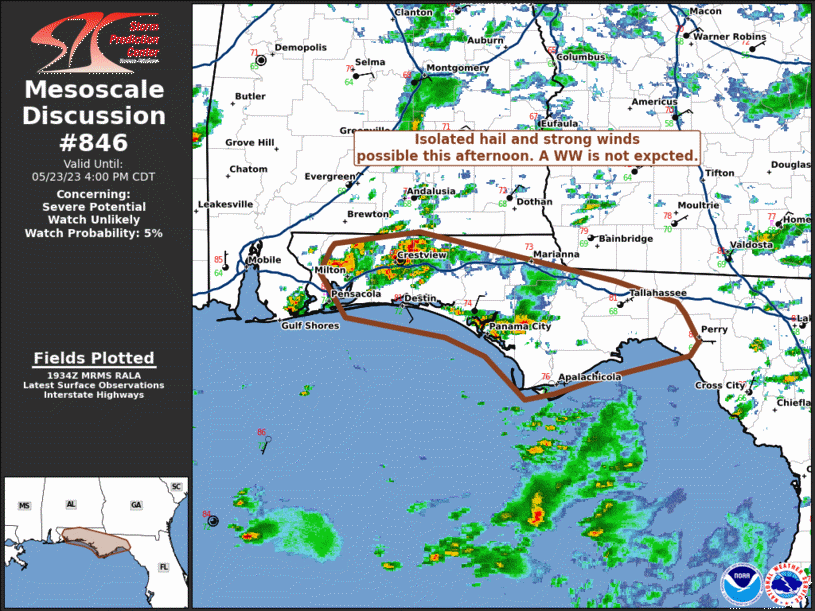 Mesoscale Discussion 846