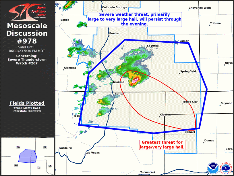 Mesoscale Discussion 978