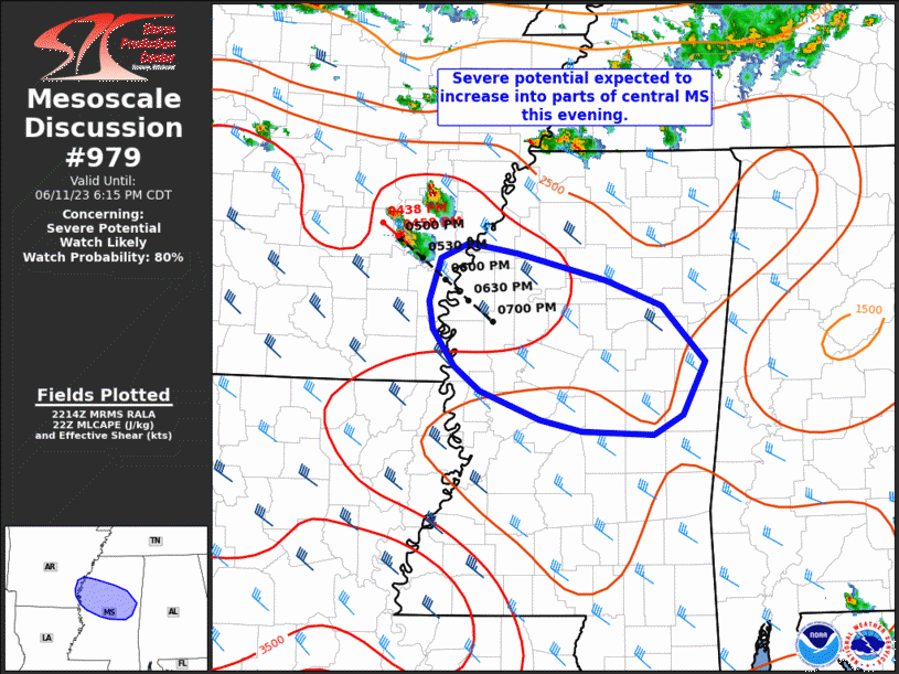 Mesoscale Discussion 979