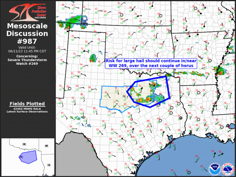 Mesoscale Discussion 987