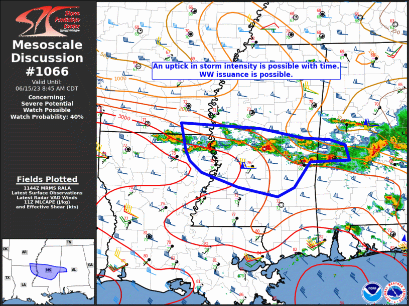 Mesoscale Discussion 1066