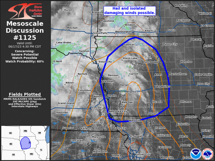 Mesoscale Discussion 1125