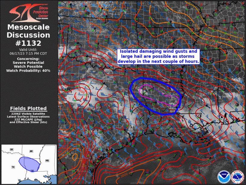 Mesoscale Discussion 1132