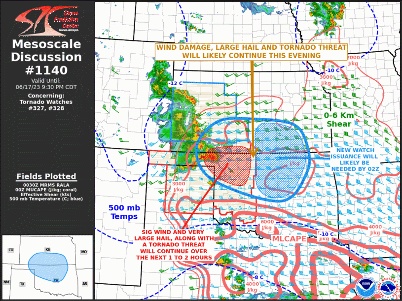 Mesoscale Discussion 1140